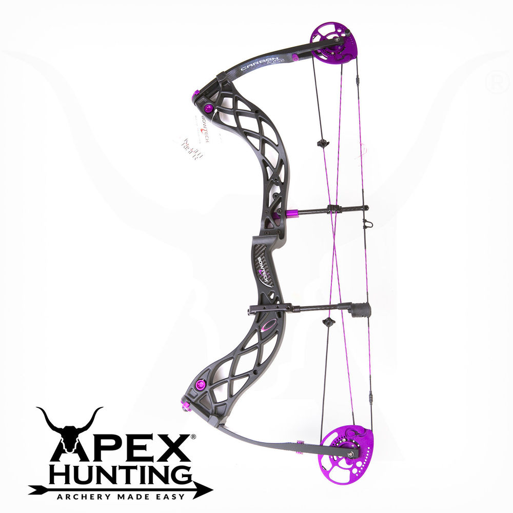 BOWTECH CARBON ROSE COMPOUND BOW 2014 MODEL FROM APEX HUNTING ARCHERY