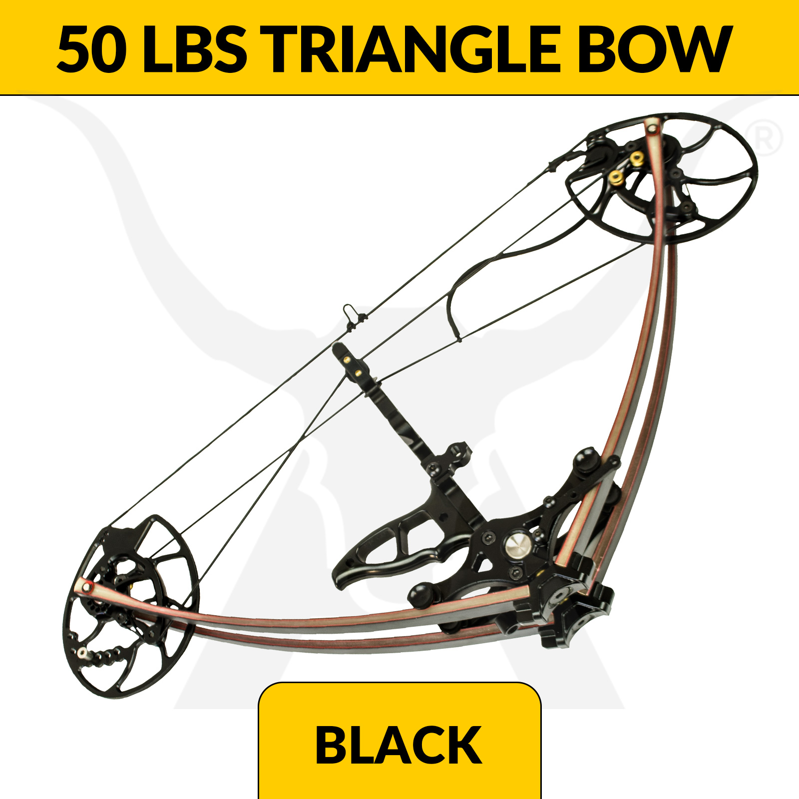 50lbs Triangle Compound Bow M109A