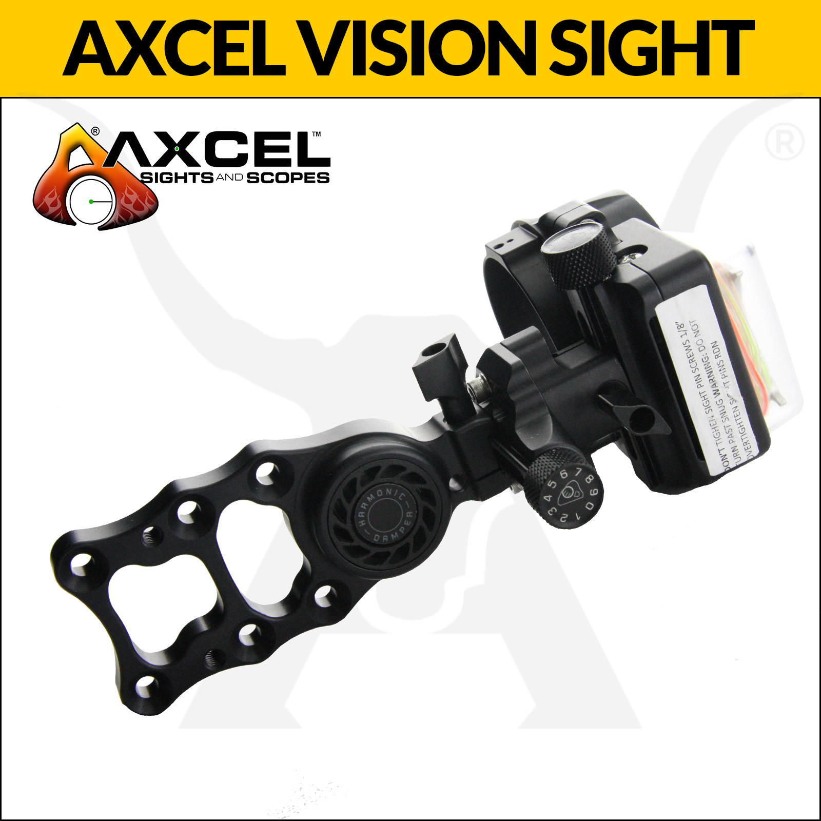 Brand NEW Axcel Armortech HD Vision 5 PIN Compound BOW Sight Archery