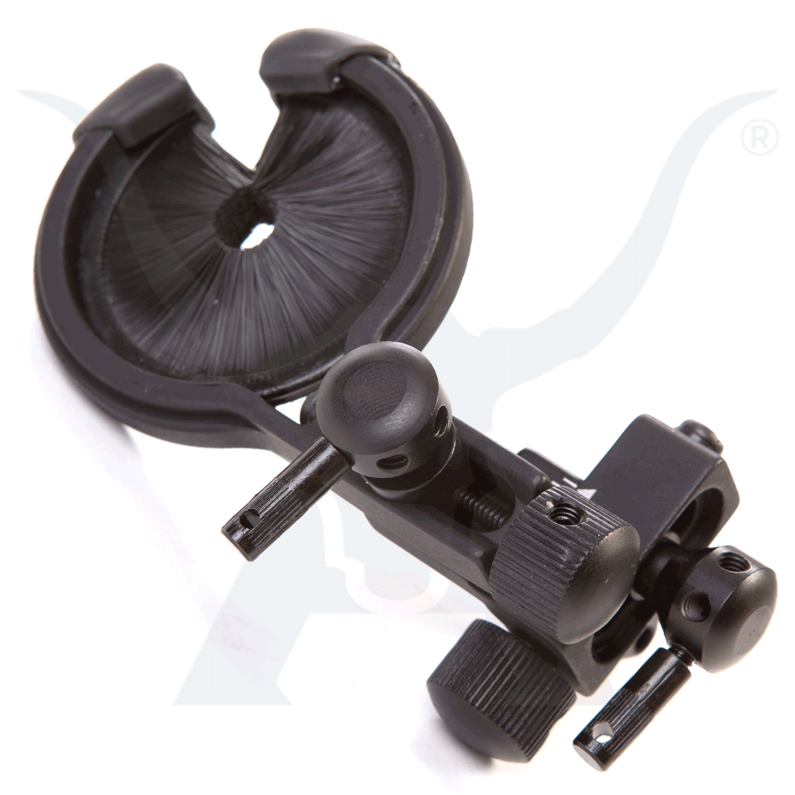 Brush Arrow Rest Toolless Micro Click Adjustment