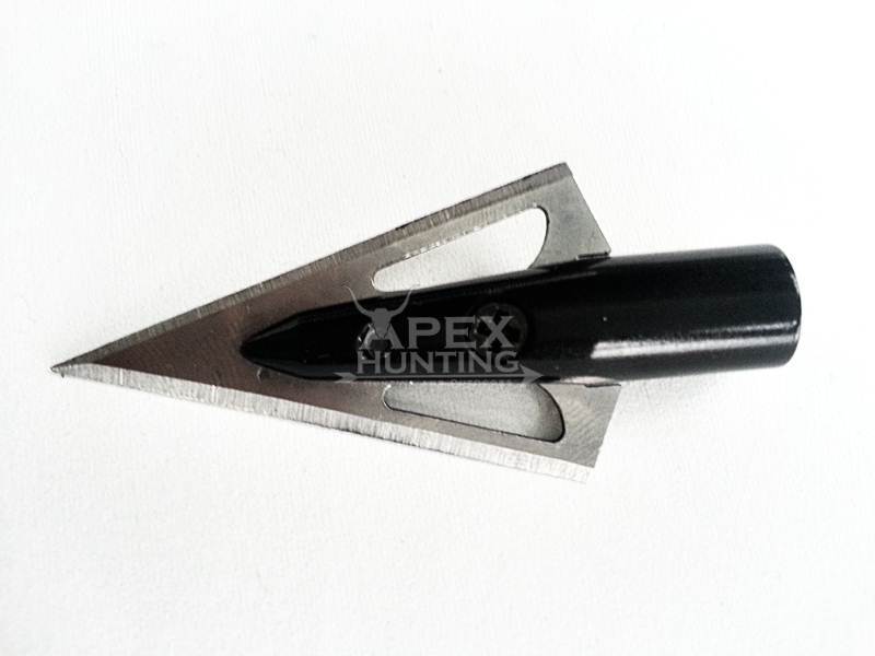 GLUE ON 2BLADE BROADHEADS FOR COMPOUND & RECURVE BOW ARCHERY & HUNTING