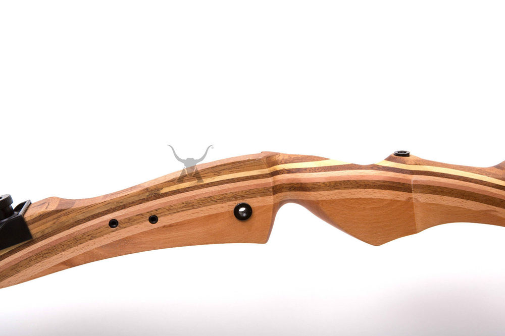 ADULT WOODEN TAKEDOWN RECURVE BOW BY APEX HUNTING MULTIPLE SIZES TARGET