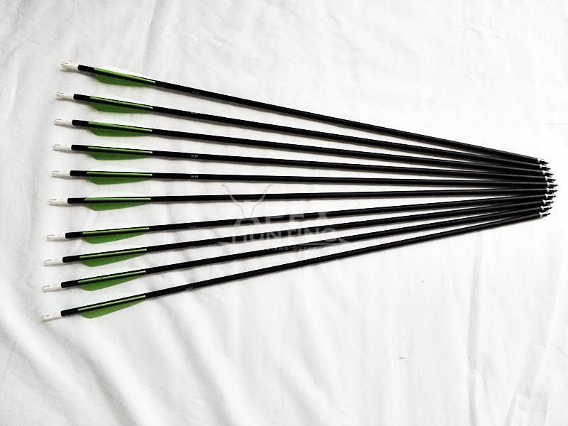 30" EXTRA HEAVY DUTY ALUMINIUM ARROWS FOR COMPOUND AND RECURVE BOW