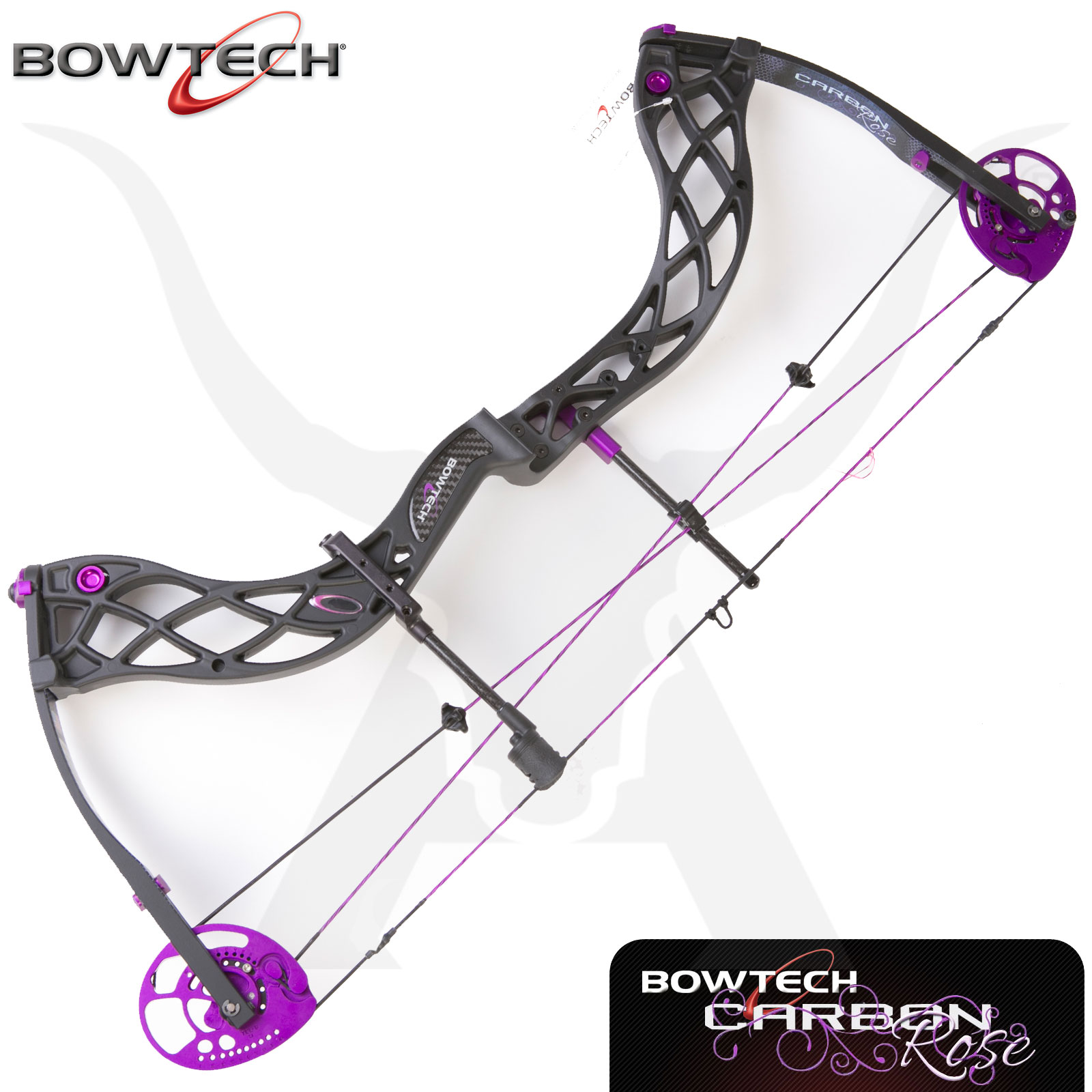 BOWTECH CARBON ROSE COMPOUND BOW 2014 MODEL FROM APEX HUNTING ARCHERY
