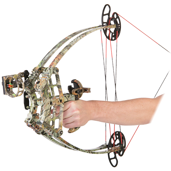 RTS ALIEN 50lbs Triangle Compound Bow Apex Hunting Left & Right Handed