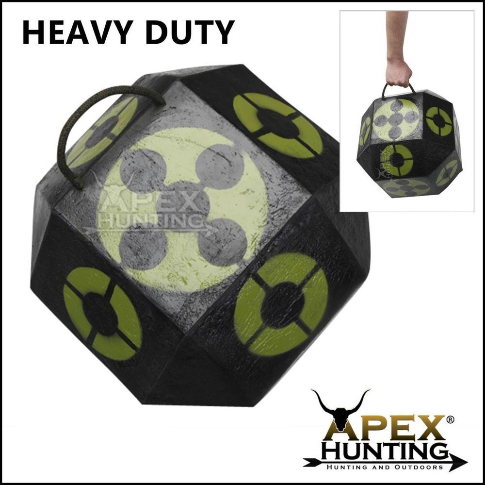 ARCHERY BLOCK TARGET GREAT FOR COMPOUND AND RECURVE BOWS HIGH DENSITY FOAM