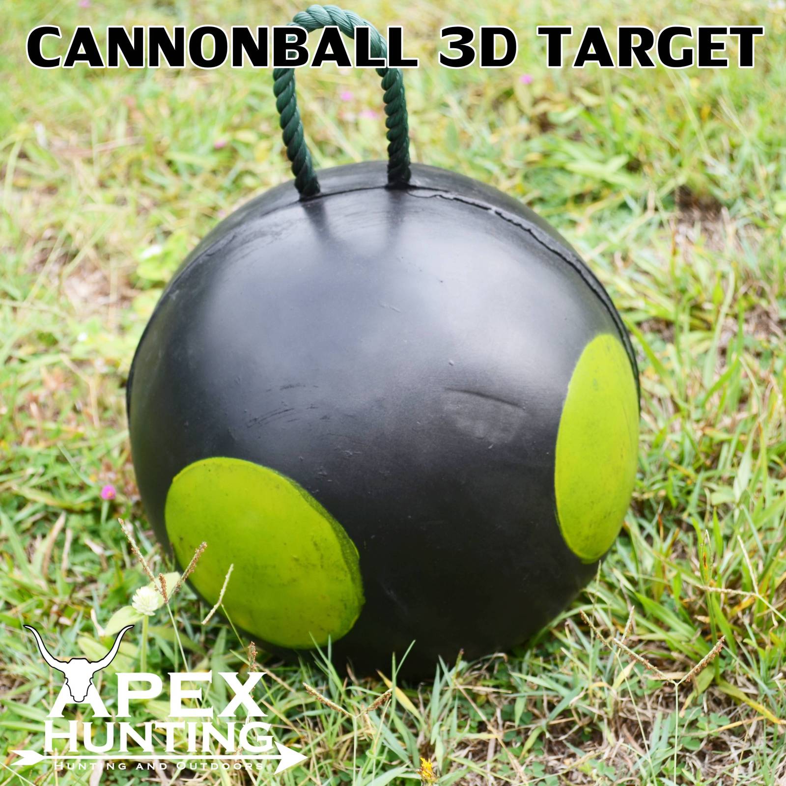 APEX CANNONBALL 3D TARGET HIGH DENSITY SELF HEALING FOAM ARCHERY TARGET
