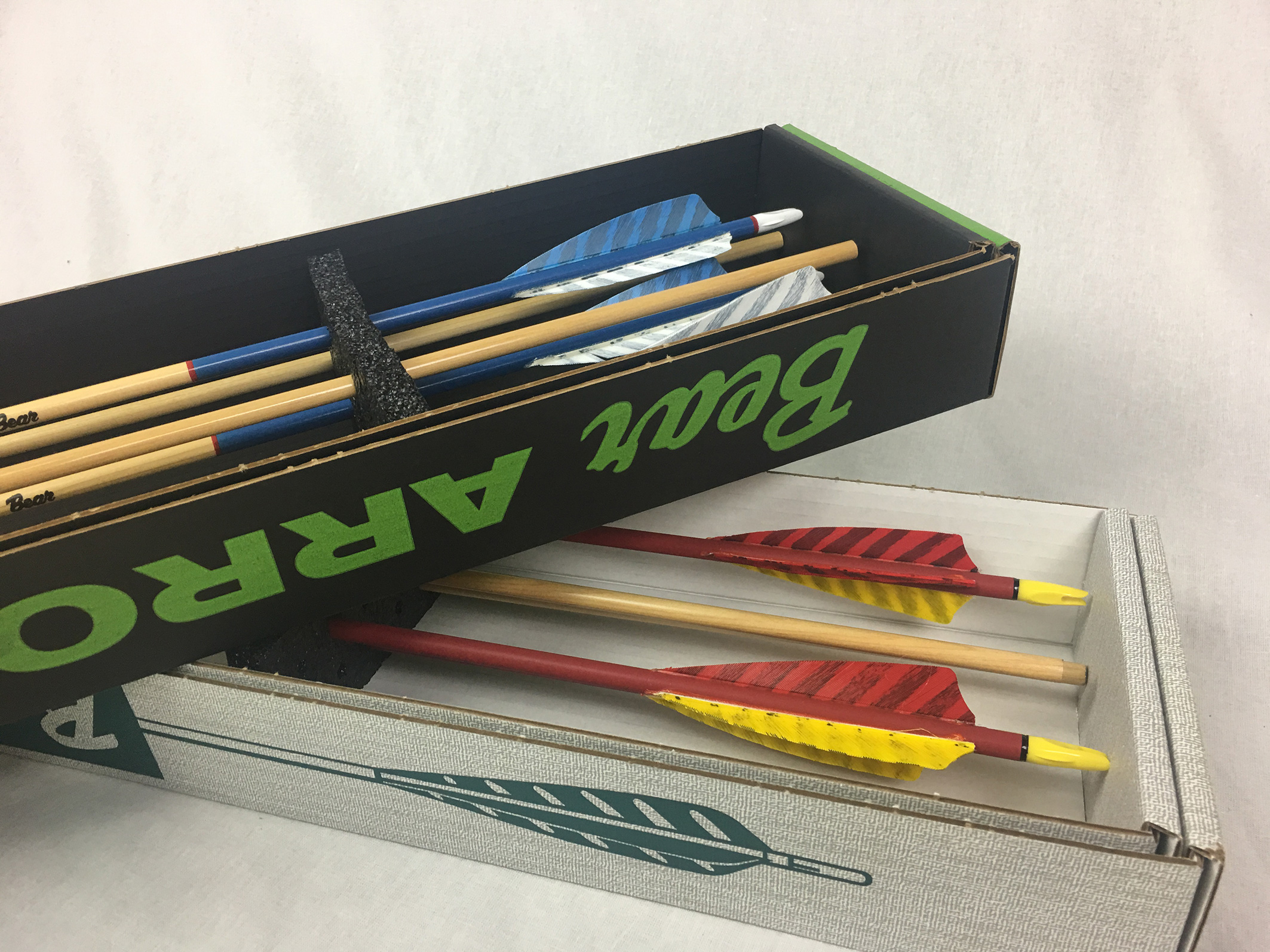 Fred Bear X400 Wood Arrows Rose City Archery