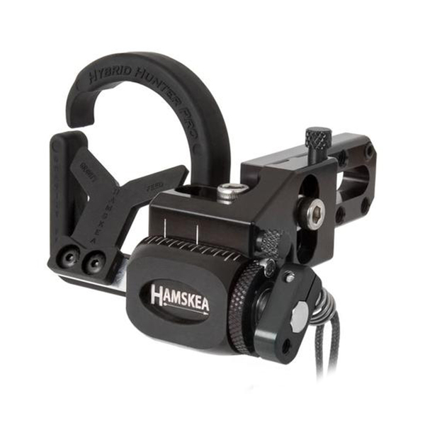 Hamskea Hybrid Hunter Pro Arrow Rest / MicroTune  / Left Handed / Black