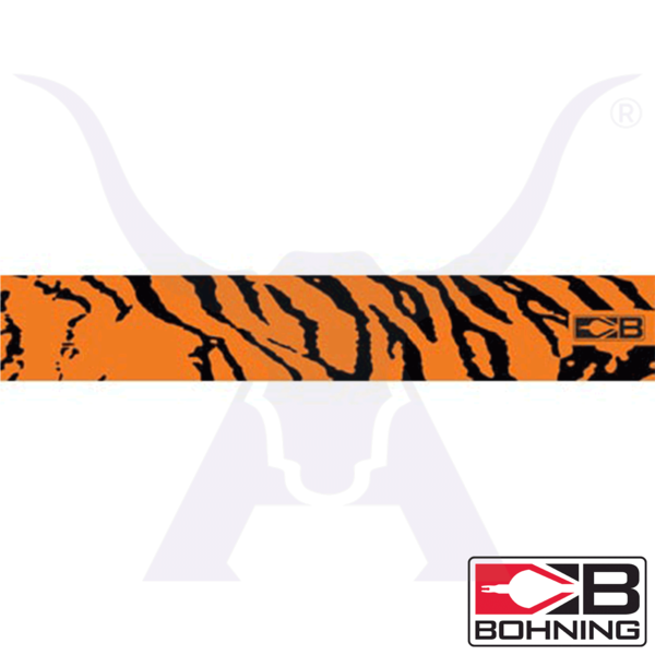 Bohning 7 Inch Arrow Wrap - Tiger Orange Tiger