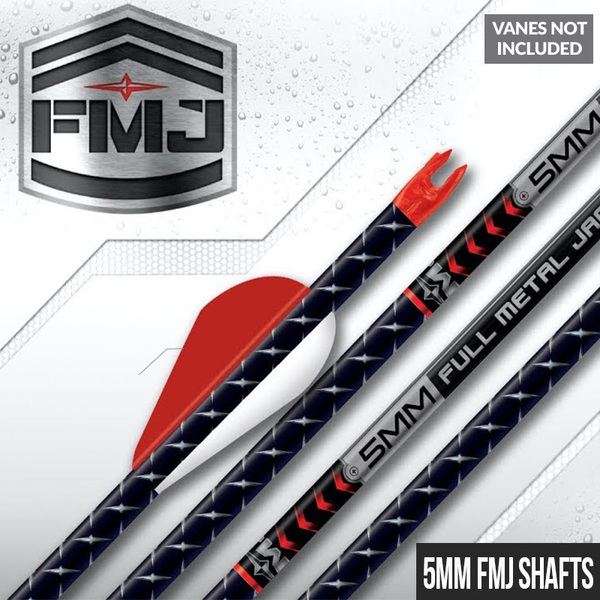 Easton FMJ 5mm Arrow Shafts - Full Metal Jacket 12 Pack / 400
