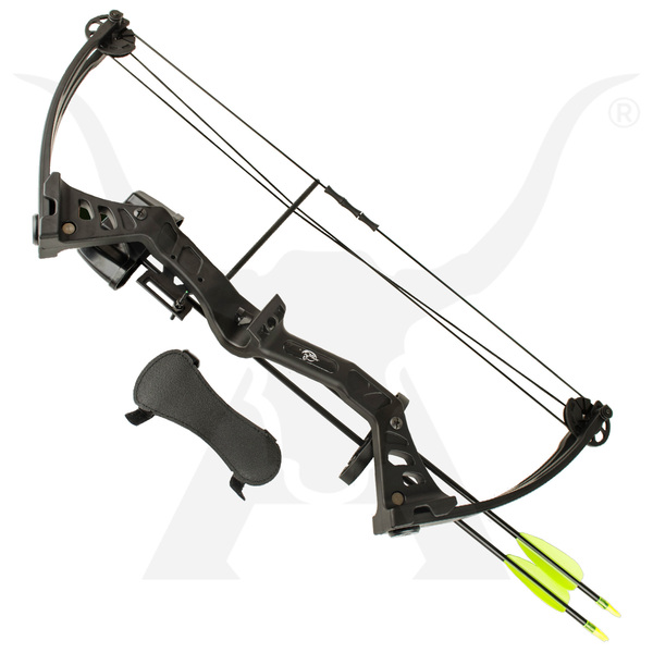 Rookie - 25lbs Youth Compound Bow Black