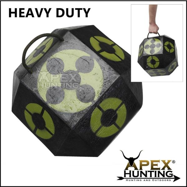 ARCHERY BLOCK TARGET GREAT FOR COMPOUND AND RECURVE BOWS HIGH DENSITY FOAM