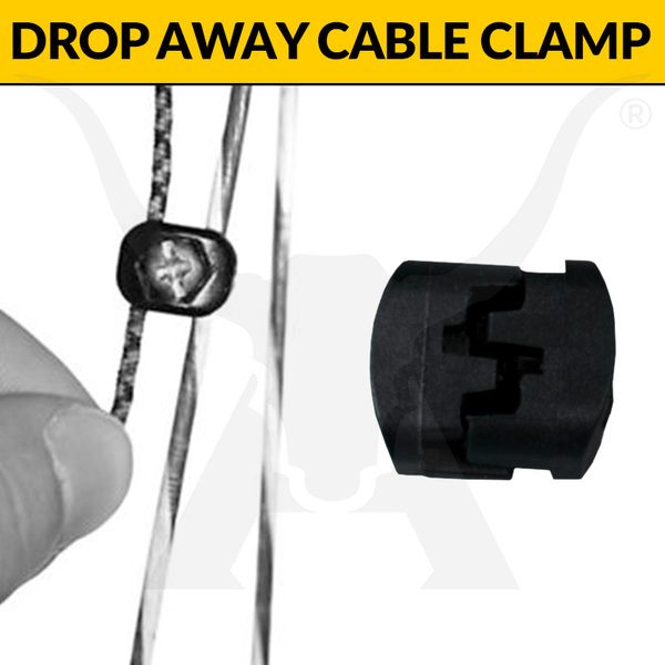 Drop Away Cable Clamp