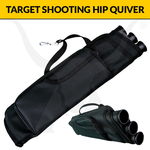 Target Shooting Hip Quiver with Rigid Tubes