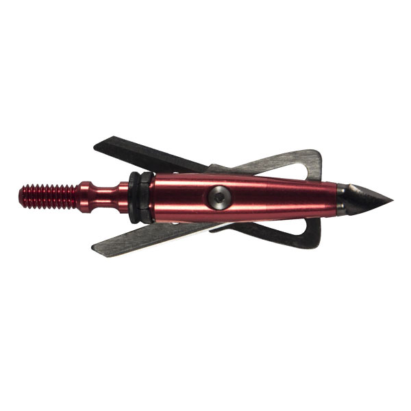 Rage 2 Blade Chisel Tip Broadheads with ShockCollars 3 Pack Rage