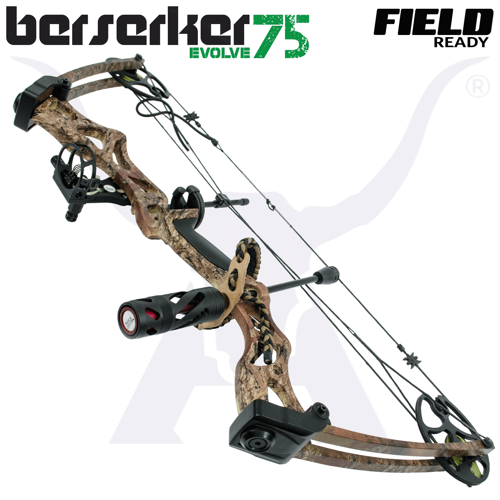Apex Berserker Evolve 75 Field Ready Kit Compound Bow eBay