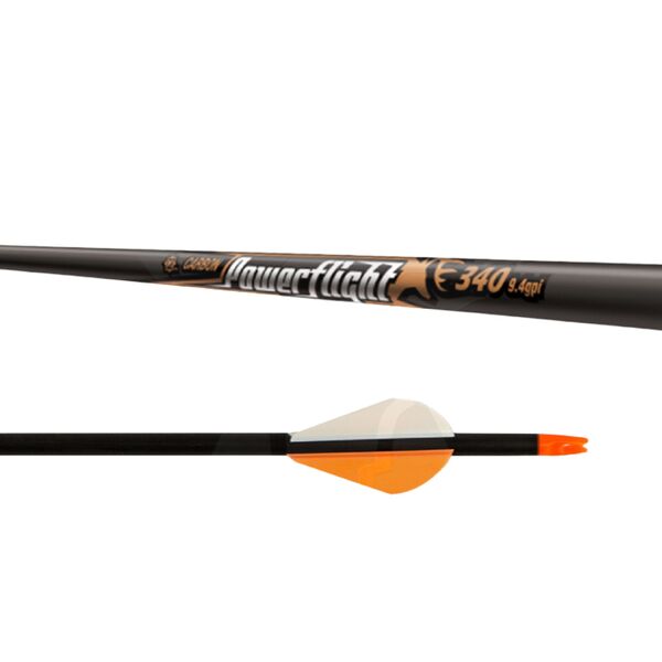 Easton Powerflight Arrow Chart