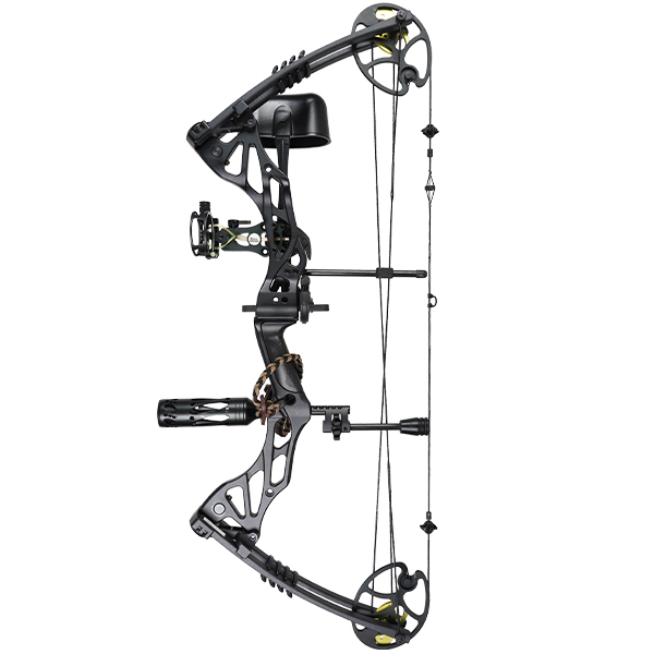 2 Straight Shot Compound Bow 7” Stabilizers Camo