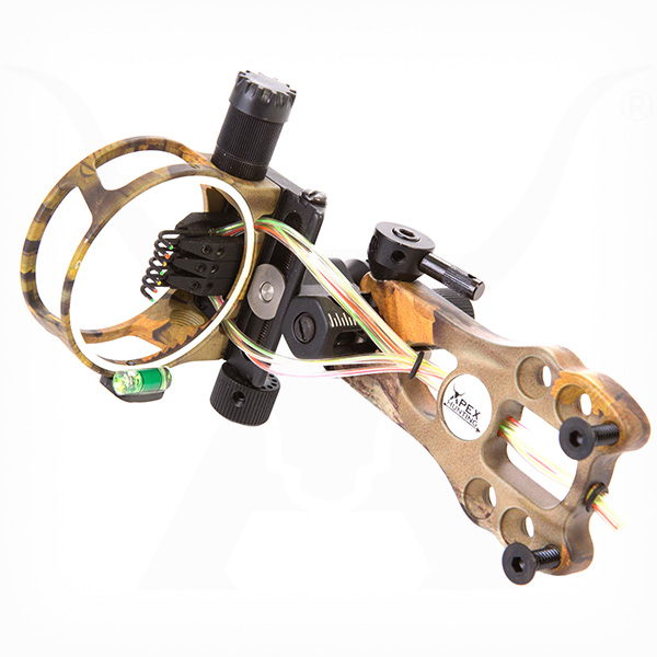 Raptor 7 fibre optic bow sight
