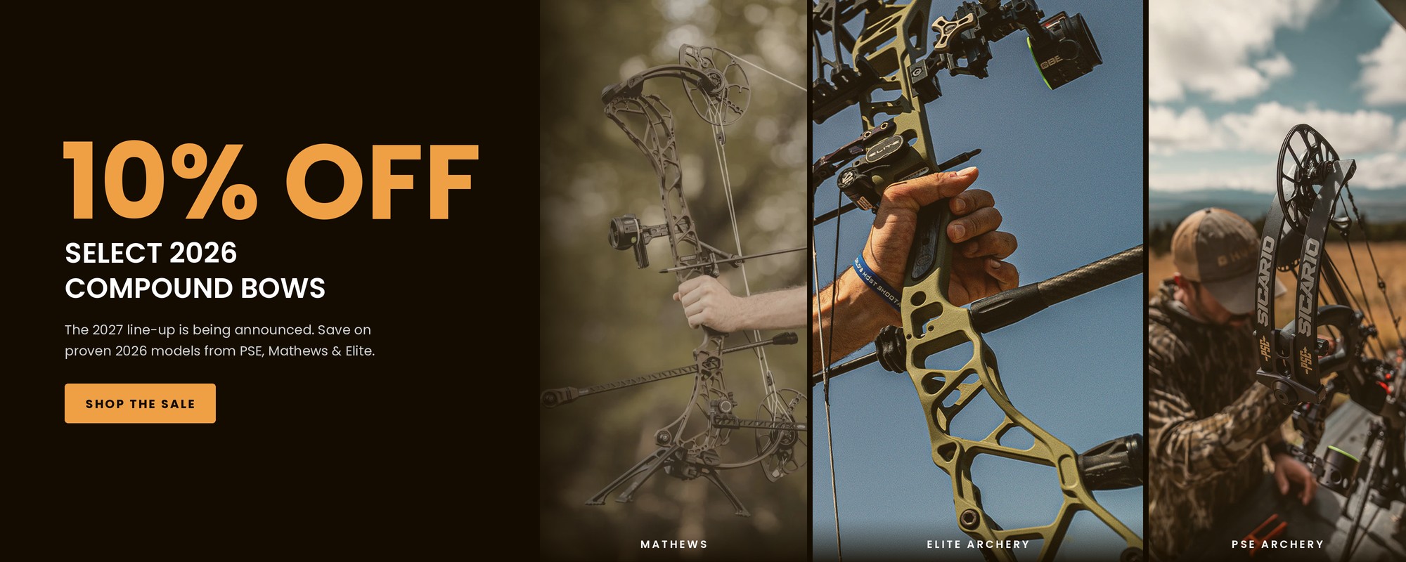 2026 Bows on Sale - Desktop