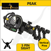 Trophy Ridge PEAK 5 Pin Sight LH