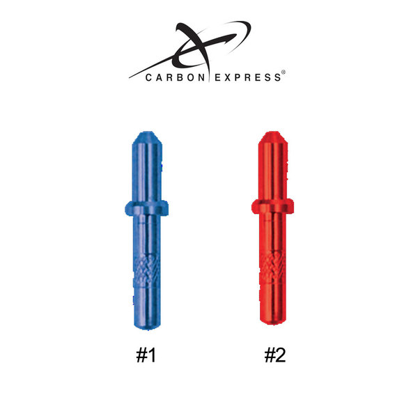 Carbon Express Nano-XR Pin Adaptors Size 2 (Suits 680-1100 Spine)
