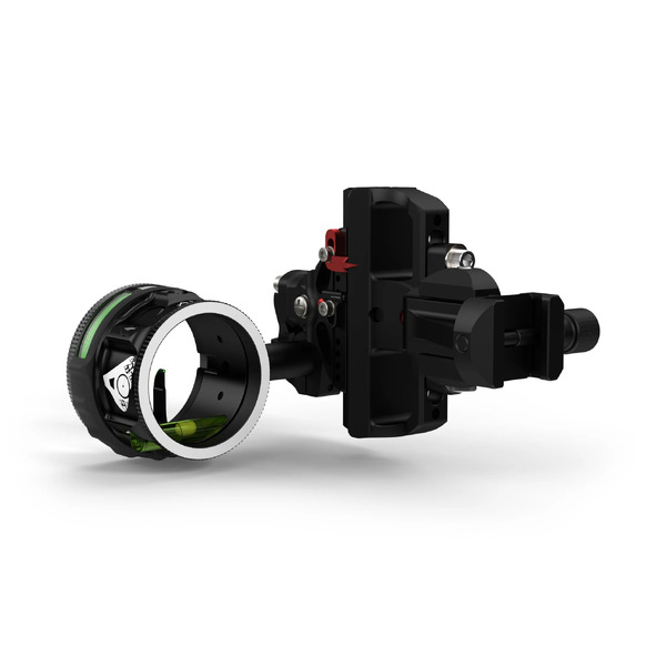 Axcel Slider Sight AccuTouch Plus Picatinny Mount AccuView with T Connector Single Pin .019 Green Fiber AV-31 Scope