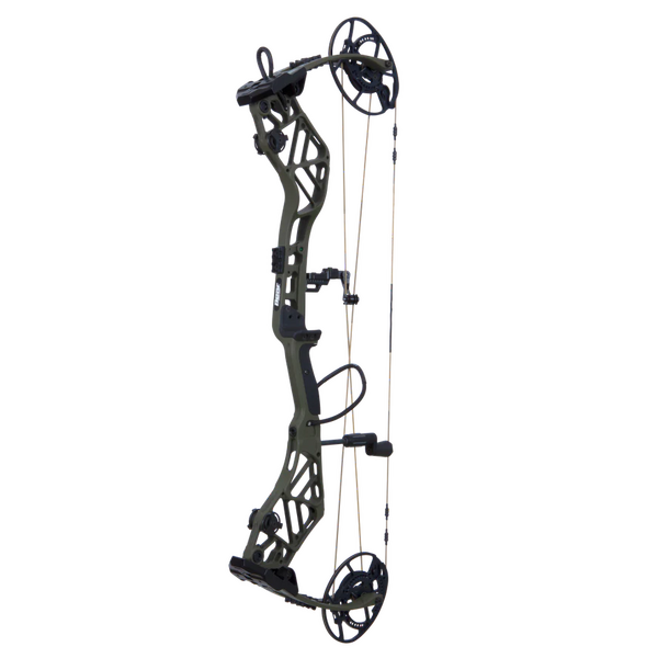 Bear Archery Compound Bow Persist RH (55#-70#)-(25.0-30.0) 75-90% Let Off Olive