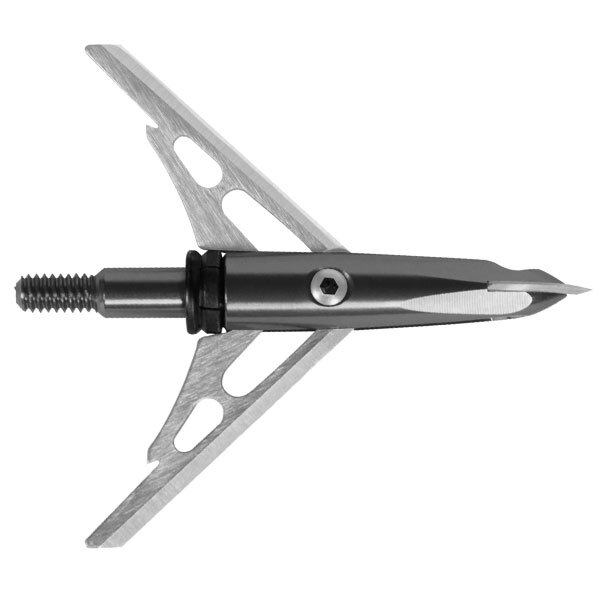 Rage SC 2 Blade Broadheads with ShockCollars 3 Pack Rage Broadheads