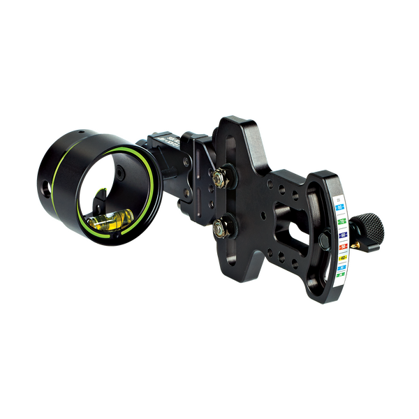 HHA Optimizer Lite X - Single Pin Bow Sight [Handed: Right Handed] [Mechanical Rheostat: Yes] [Pin Size: .019] [Scope Size: 1 3/4"]