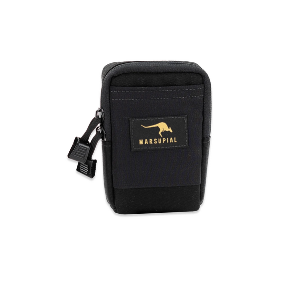 Marsupial Gear Zippered Pouch / Black / Small