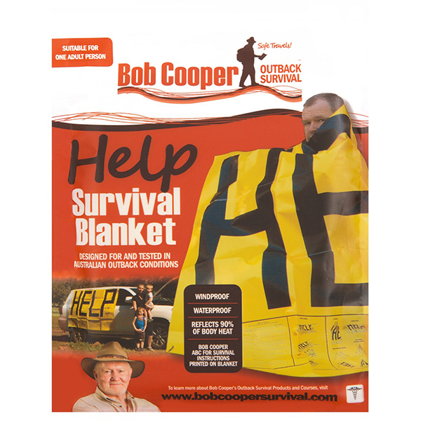 Bob Cooper Survival Help Blanket