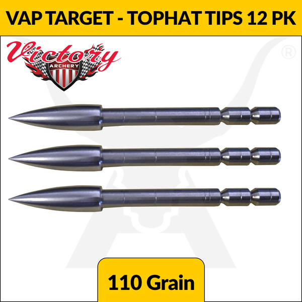 12 Pack Victory VAP Target - Tophat Tips 110 Grain